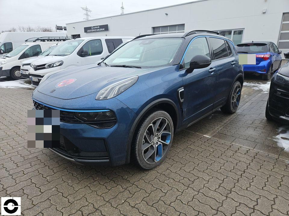 Seitenschaden Lynk & Co 01 - Dokumentiertes Gutachten aus Karlsruhe